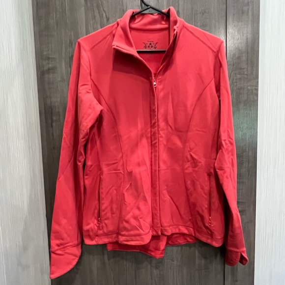 Reebok Jackets & Blazers - Cute Reebok lightweight soft jacket with fun back detail.